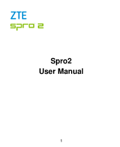 Zte Spro2 User Manual