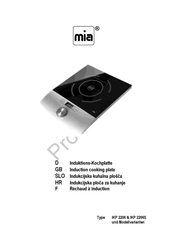 MIA IKP 2206 Manual