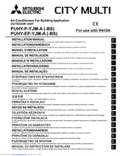 Mitsubishi Electric PUHY-P-YJM-A Installation Manual