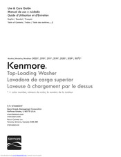 Kenmore 110.20022012 Use And Care Manual