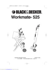 Black & Decker Workmate 525 Instruction Manual
