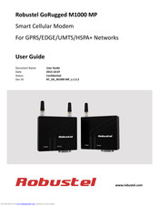Robustel GoRugged M1000 MP User Manual