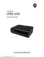 InnoMedia iPBX-400 Quick Install Manual