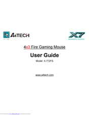 A4Tech X-772FS User Manual