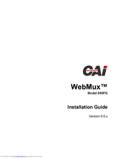 CAI Networks 690PG Installation Manual