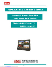 bon BQM-240LS Operating Instructions Manual