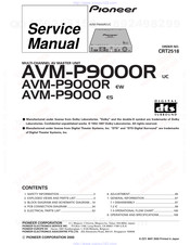 Pioneer avm-p900ruc Service Manual