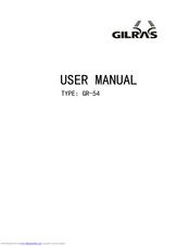 Gilras GR-54 User Manual