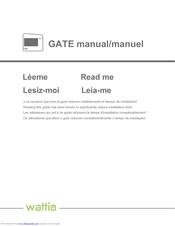 Wattio GATE Manual