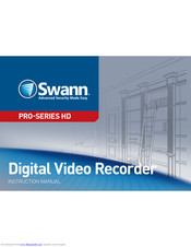 Swann PRO-SERIES HD Instruction Manual