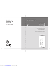 perfect pro BLUEPOCKET Operating	 Instruction