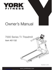 York Fitness 7000 Series T-I Owner's Manual