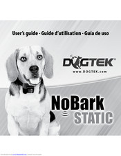 Dogtek NoBark Static User Manual