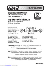 Richpower MLACH12 Operator's Manual
