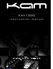 KAM KAV1300 Instruction Manual