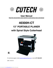 Cutech 40100-CT User Manual