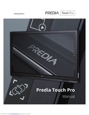 PREDIA Touch Pro Manual