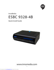 InnoMedia ESBC 9328-4B Quick Install Manual