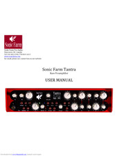 Sonic Farm Tantra User Manual