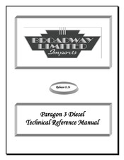 Broadway Limited Paragon 3 Reference Manual
