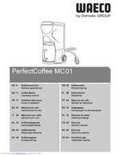 Waeco PerfectCoffee MC01 Operating Manual