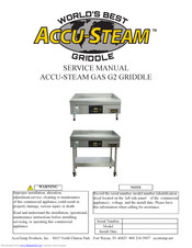 Accu-Steam G2 Service Manual