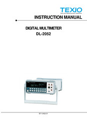 TEXIO DL-2052 Instruction Manual