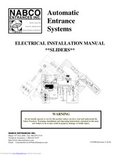 Nabco 1175 Installation Manual