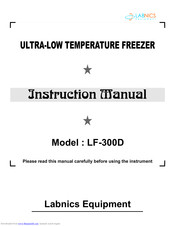 Labnics Equipment LF-300D Instruction Manual