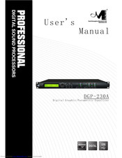 Marani DGP-230A User Manual