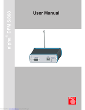 FMN alpha DFM 5/868 User Manual
