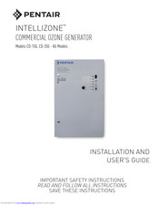 Pentair CD-25G Installation And User Manual