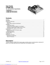 Transition Networks CPSMP-205 User Manual