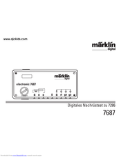 Marklin 7687 User Manual