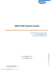 RTX SME Installation &  Configuration Manual