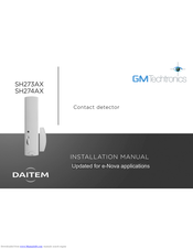 DAITEM SH274AX Installation Manual