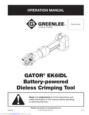 GREENLINE EK6IDL Operation Manual