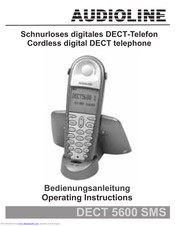 AUDIOLINE 5600 SMS Operating Instructions Manual
