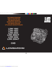 Lombardini LDW 1503 Manuals