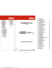 VALERA 609.30 Operating Instructions Manual