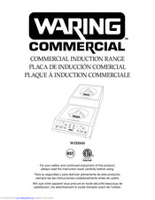 Waring WIH800 Instruction Book