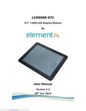 Element4 LCD8000-97C User Manual