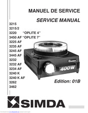 SIMDA 3245 AF Service Manual