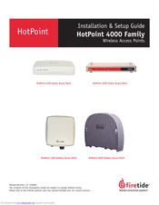 Firetide HotPoint 4200 Installation And Setup Gude