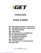 Iget B-8000 User Manual