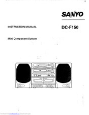 Sanyo dcf150 Instruction Manual