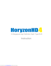 Hobby Wireless HORYZONHD V4 Instruction