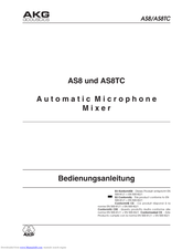 AKG AS 8 TC Manual