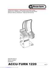 Accu-Turn 1220 Operator's Manual