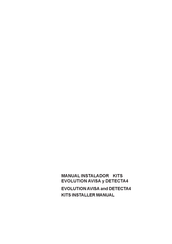 Fermax evolution detecta4 Installer Manual